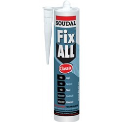 Tmel lepicí pružný Fix All bílý 290ml - Soudal